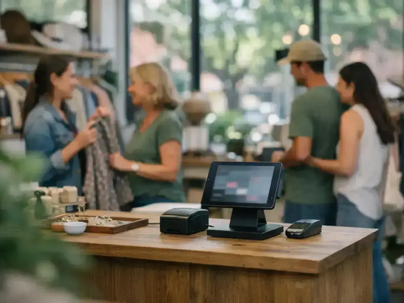 Contact Credit Card Processing — in action