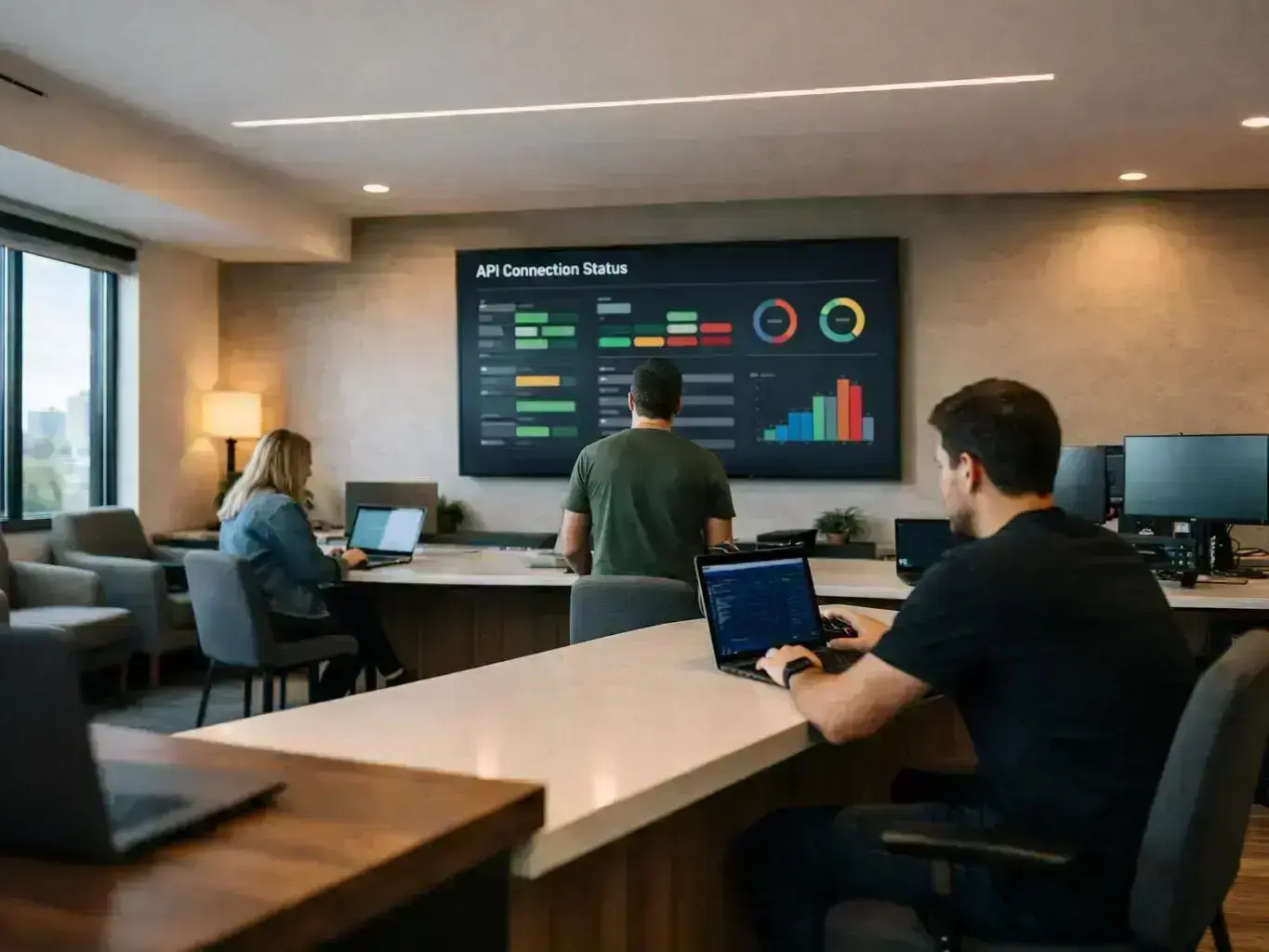 Upgrade to Mobile & Contactless Processing in San Marcos — team at work